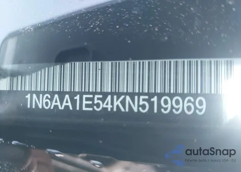 2019 Nissan Titan Sl from USA, damaged, VIN 1N6AA1E54KN519969